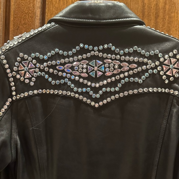 Cripple Creek women’s leather jacket with studs - Picture 5 of 8